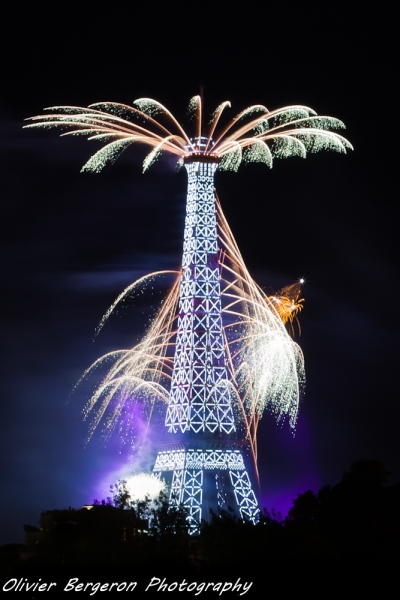 Paris National day firework 2014