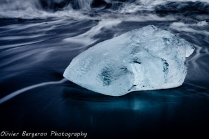 Blue ice - jokulsarlon - iceland