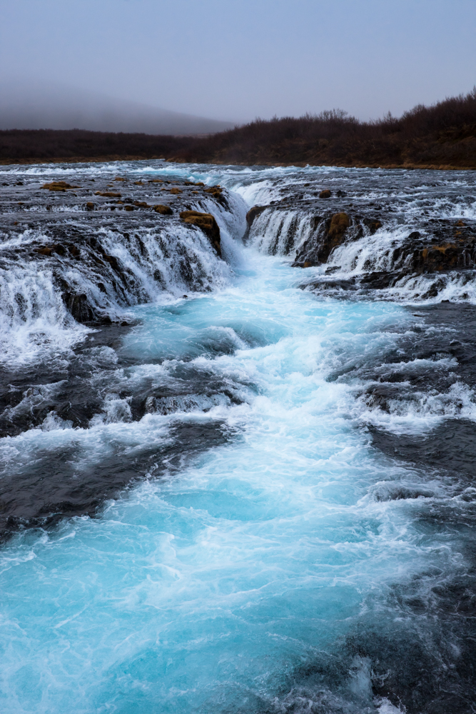 The Bruarfoss waterfall - Iceland