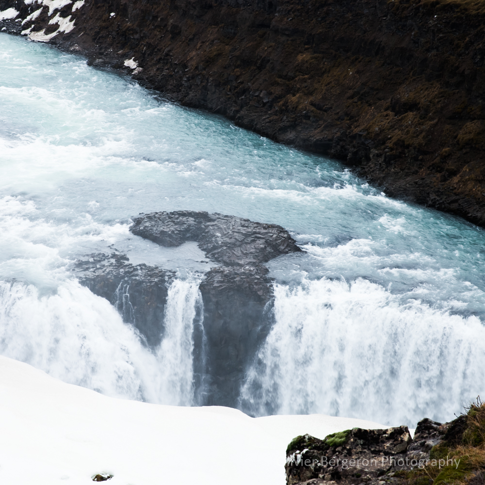 Iceland - Gulfoss waterfall