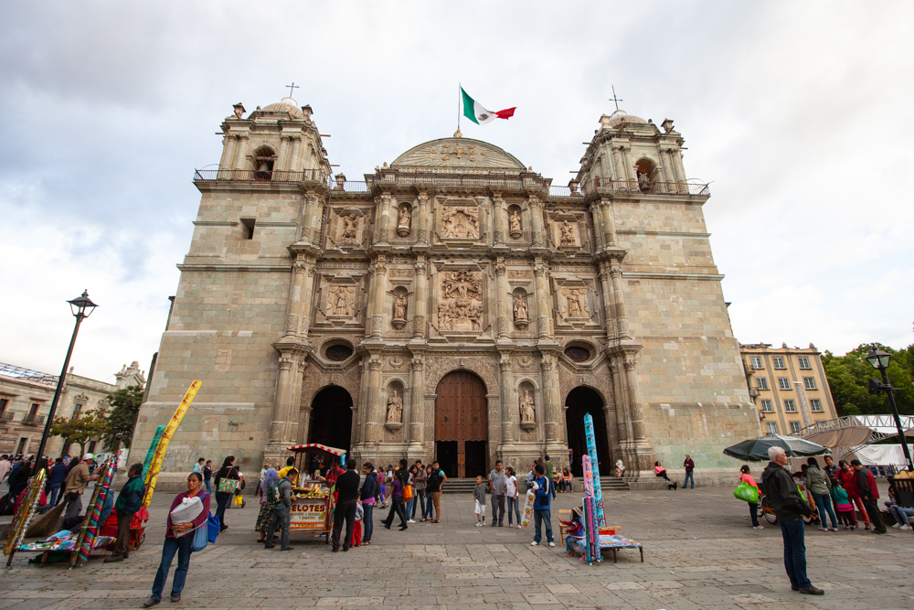 Catedral Metropolitana de Oaxaca - mexique - mexico