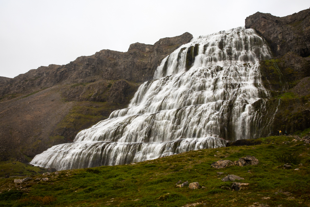 dynjandi waterfall - iceland  - cascade