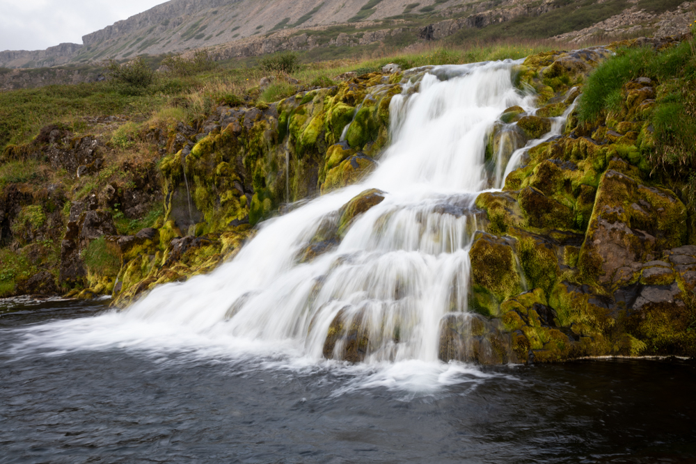 Hrisvadsfoss waterfall - Iceland - cascade - Islande