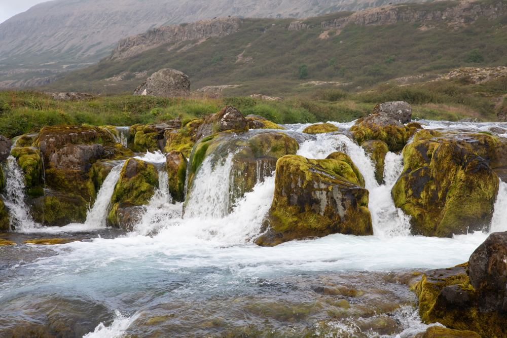 Hundafoss waterfall - Iceland - cascade - Islande