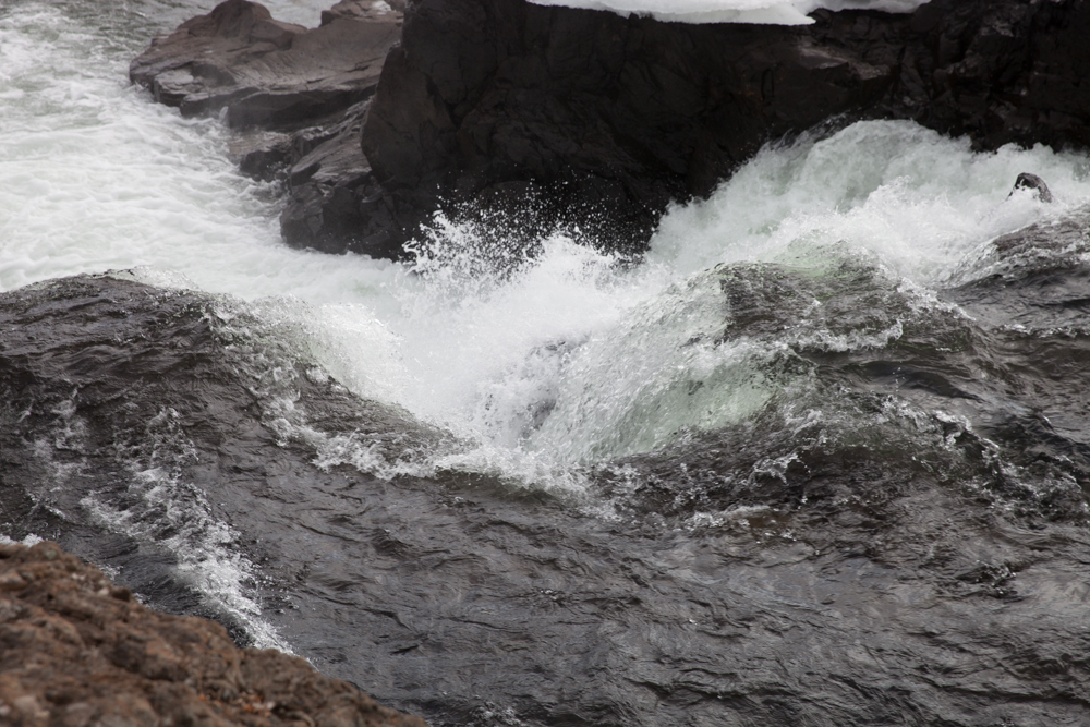 langarfoss waterfall - iceland - cascade islande