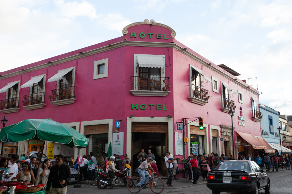 pink hotel - Oaxaca - Mexico
