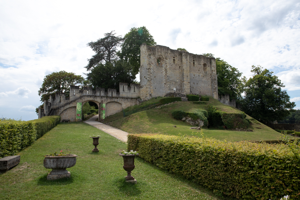 the old keep - castle of Langeais - chateau de Langeais  - France