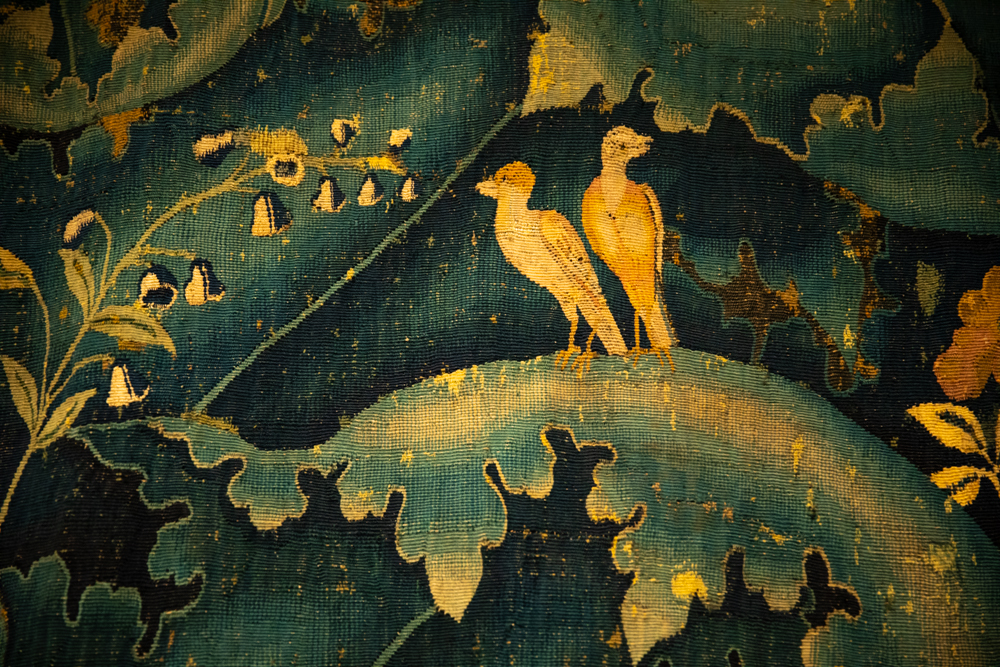 tapestry details - Chateau De Langeais