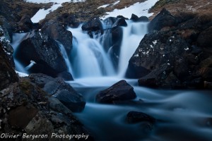 Waterfall of snaefellsnes - Iceland - landscape - waterscape