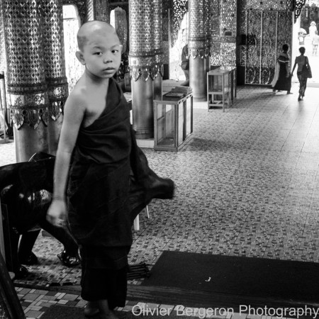 Young monk - Yangon Myanmar 2012