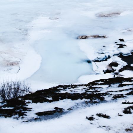 Ice abstraction - Iceland