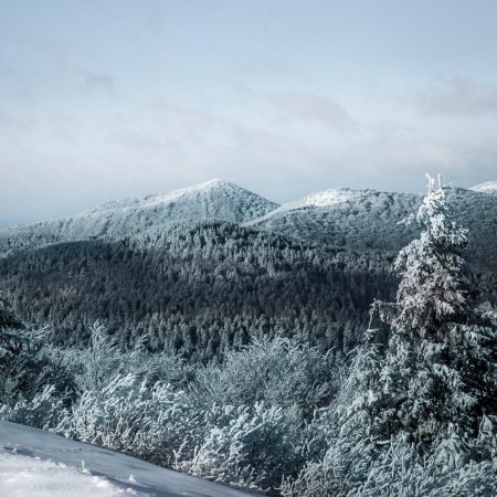 Chaine des puys - Auvergne - France - massif central - landscape - from Puy des goules