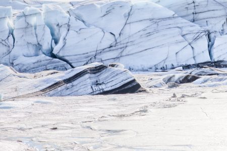 glacier iceland svinafelljokull landscape