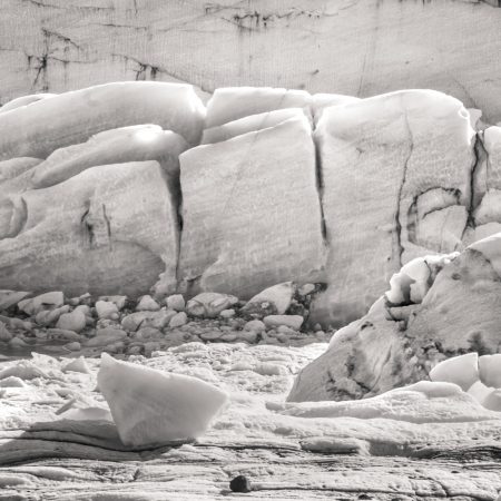 glacier iceland svinafelljokull landscape
