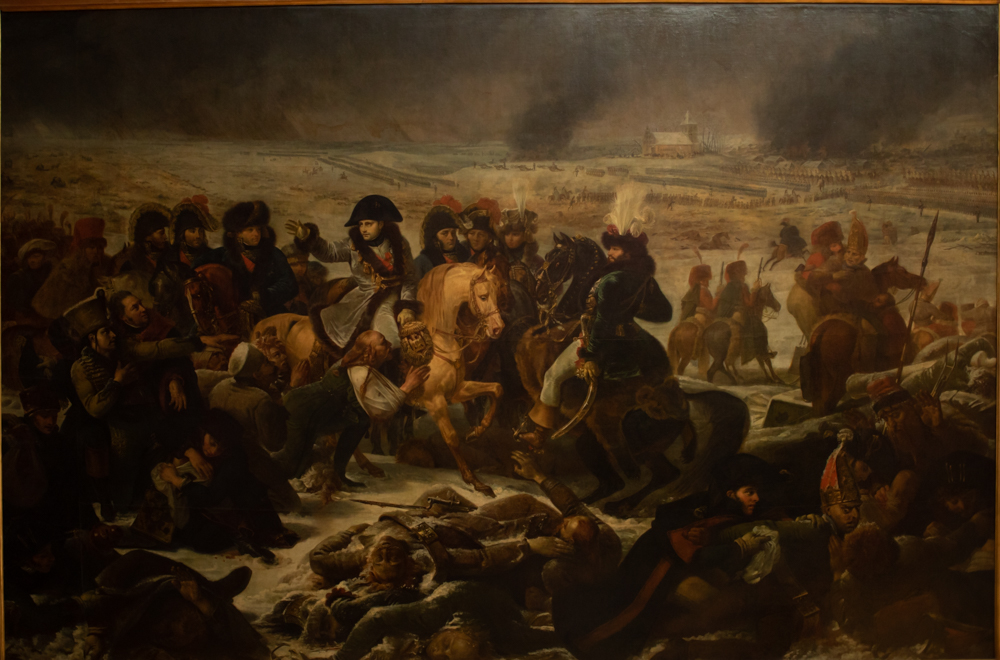 Napoleon on the battlefied of Eylau - Antoine Jean GROS 1808 - Oil on Canvas