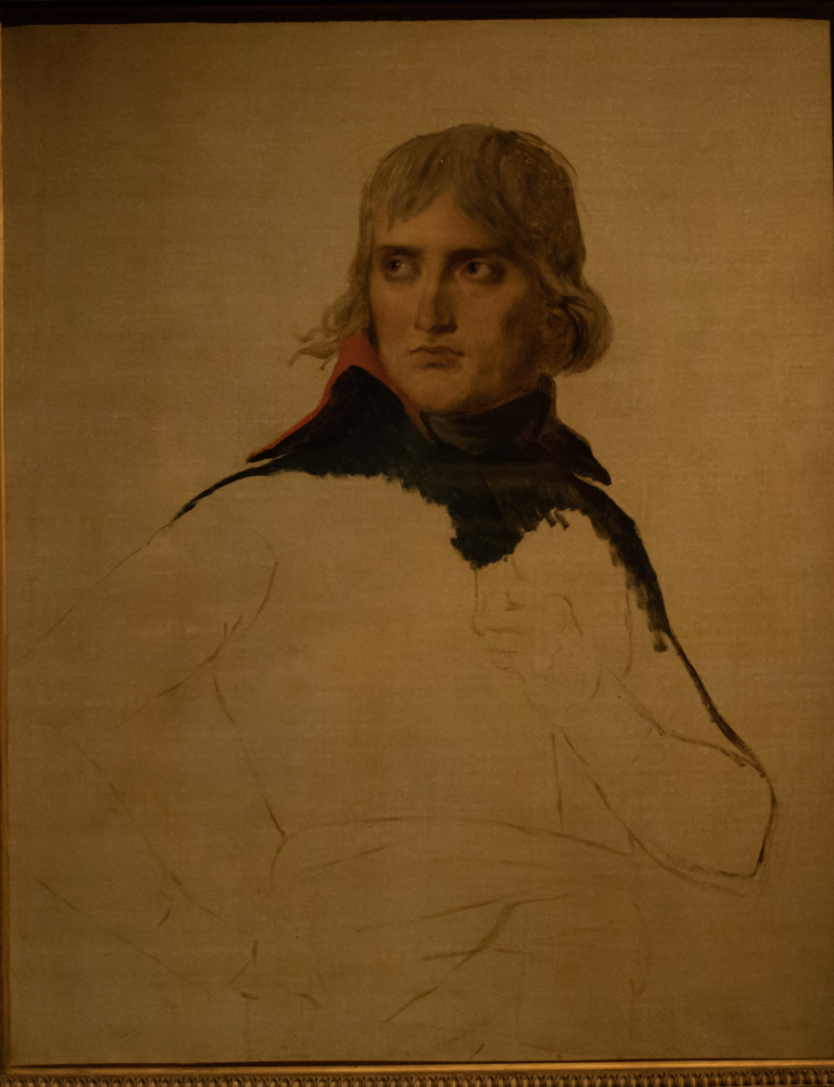 Portrait of General Bonaparte - Jacques-Louis DAVID - around 1797, 1798