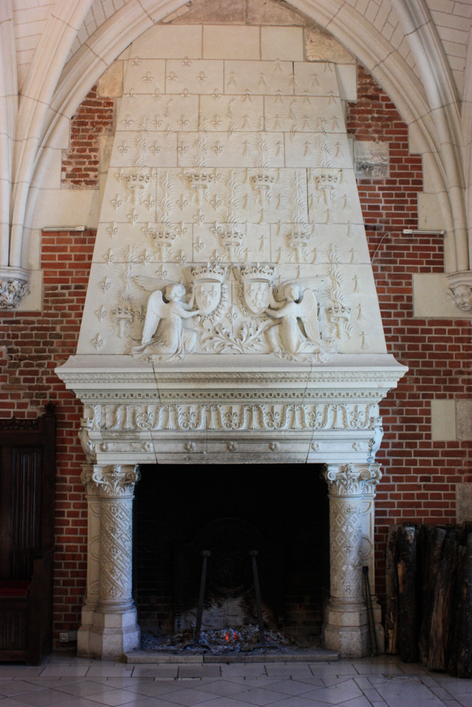 fireplace - Council chamber - Château Royal d'Amboise