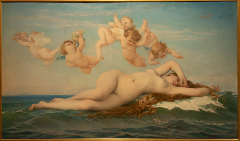 Naissance de Venus - Alexandre Cabanel - 1863 - Oil on canvas