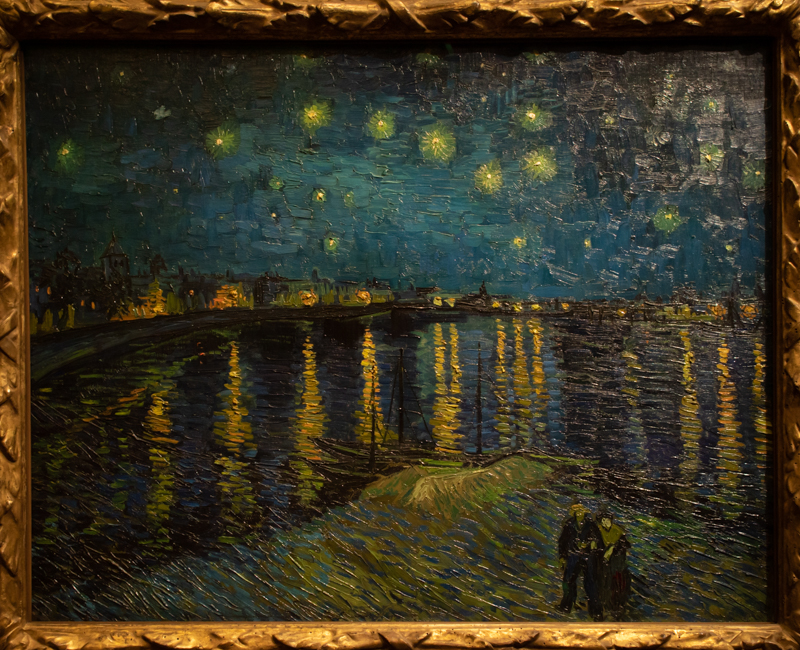 The Starry Night - Vincent Van Gogh - 1888 - Oil on canvas - Orsay Museum