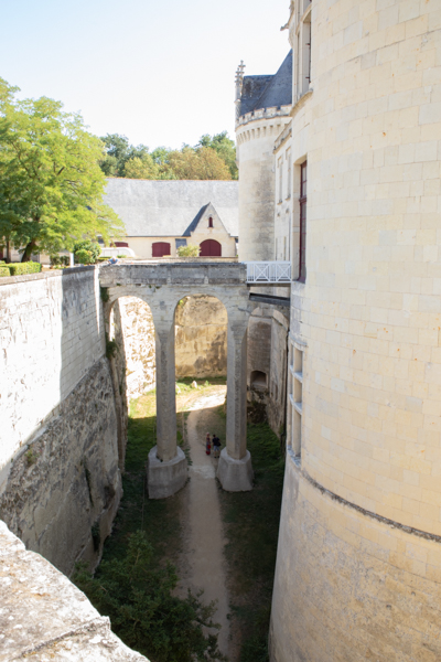 Dry Moat - Château de Brézé - France - Loire Valley