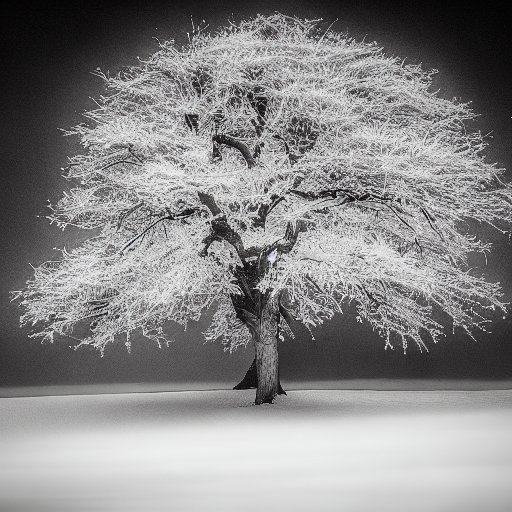 Tree on snow
