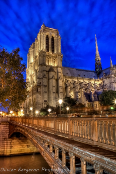 Notre Dame De Paris – Blue Hour – HDR